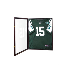 Hot Sale Hockey Baseball Jersey Shadow Box Display Case 3D Solid Wood Custom Photo Frame